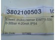 Eliwell druk sensor 4-20ma 30 bar
